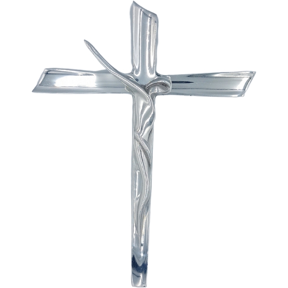 7417cc34-8393-4848-87ce-a5ec258ece29 Cruz Cristo Dalí Pewter Arte - Image 1