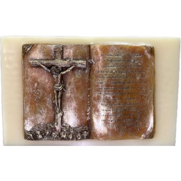 Vela Rectangular Oración Cristo (1)